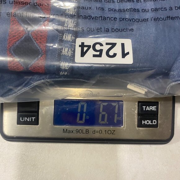 EST 1946 Top  Womens 18/20W Blue Sleeveless Denim Embroidered Front - Picture 12 of 12